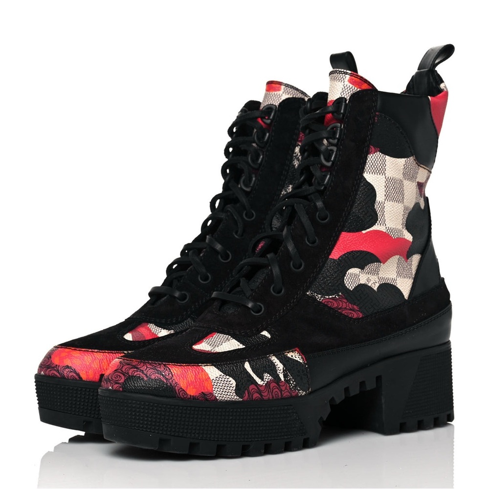 Louis Vuitton Laureate Platform Desert Boots 41